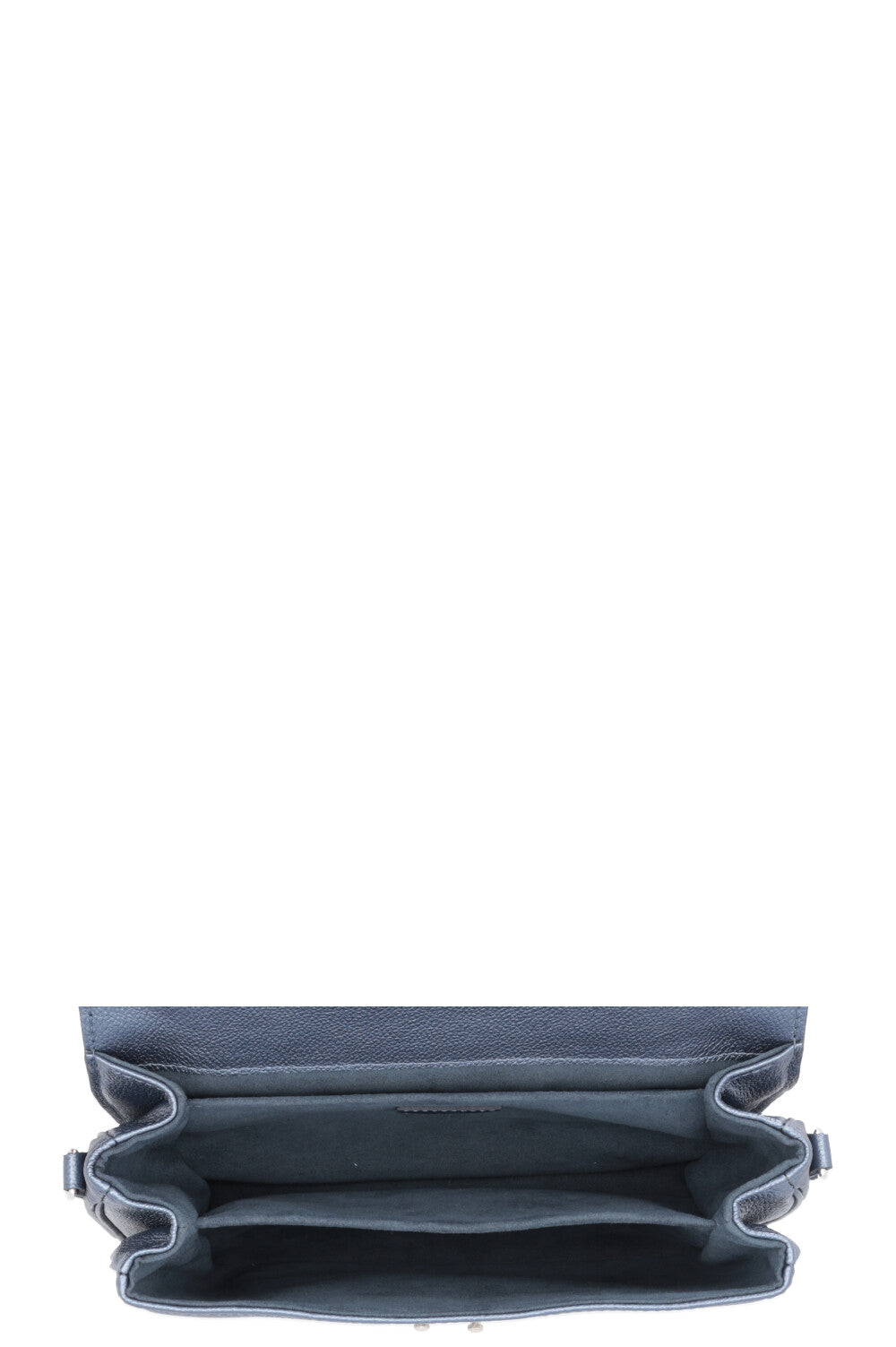 LOUIS VUITTON Pochette Métis Empreinte Blue Metallic