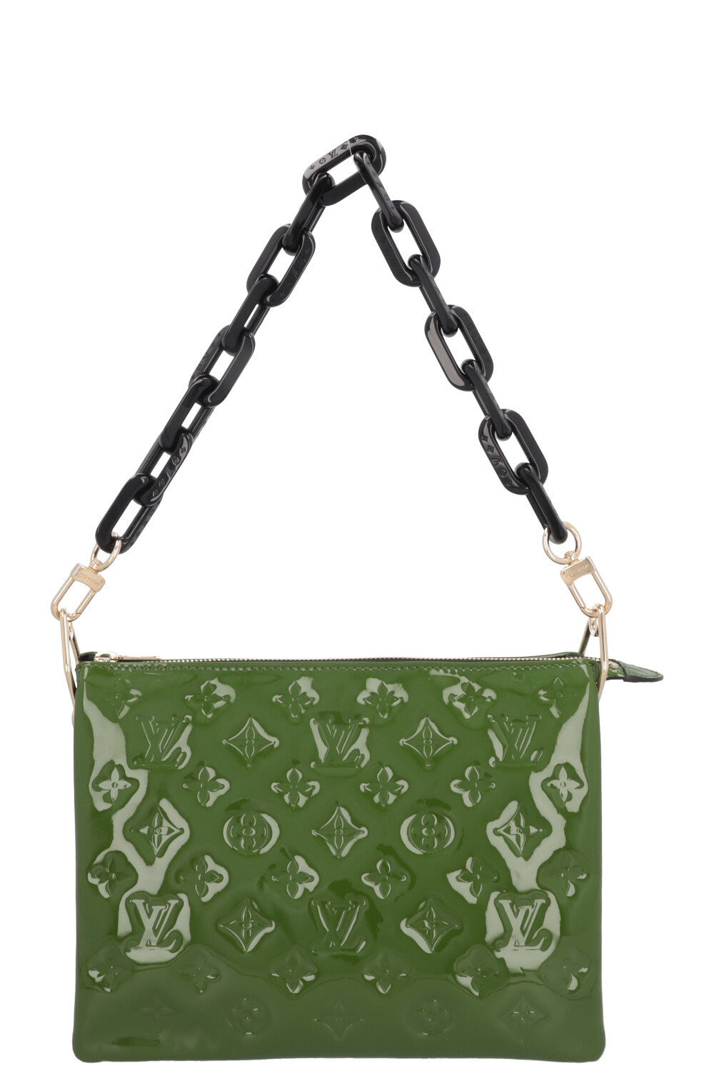 LOUIS VUITTON Coussin PM Vernis Green