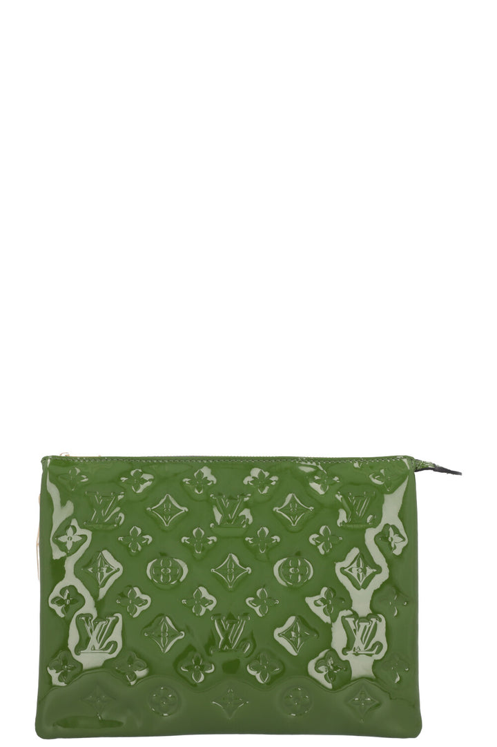 LOUIS VUITTON Coussin PM Vernis Green