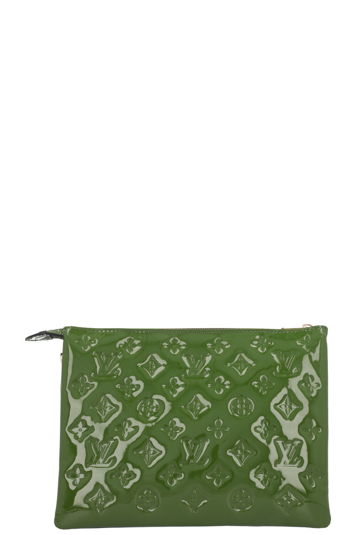 LOUIS VUITTON Coussin PM Vernis Green