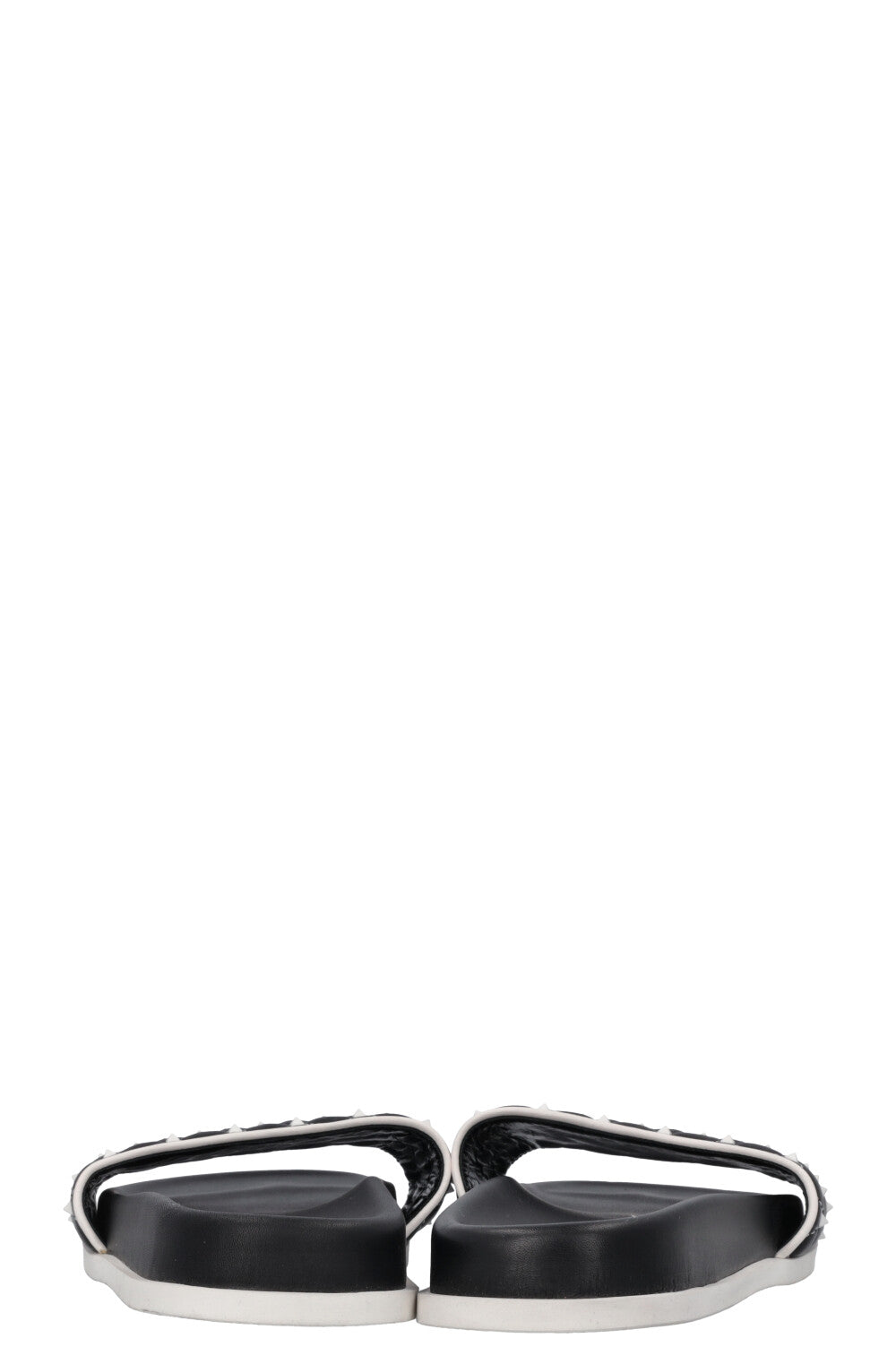 VALENTINO Rockstud Flats Black White