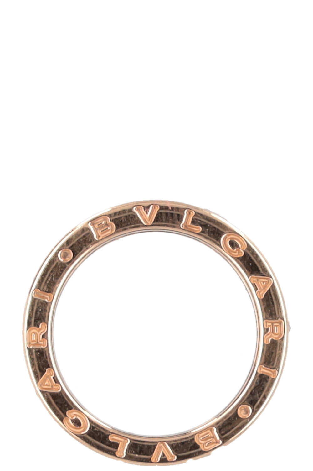 BVLGARI B.Zero1 Ring 18k Rose Gold and Black Ceramaic