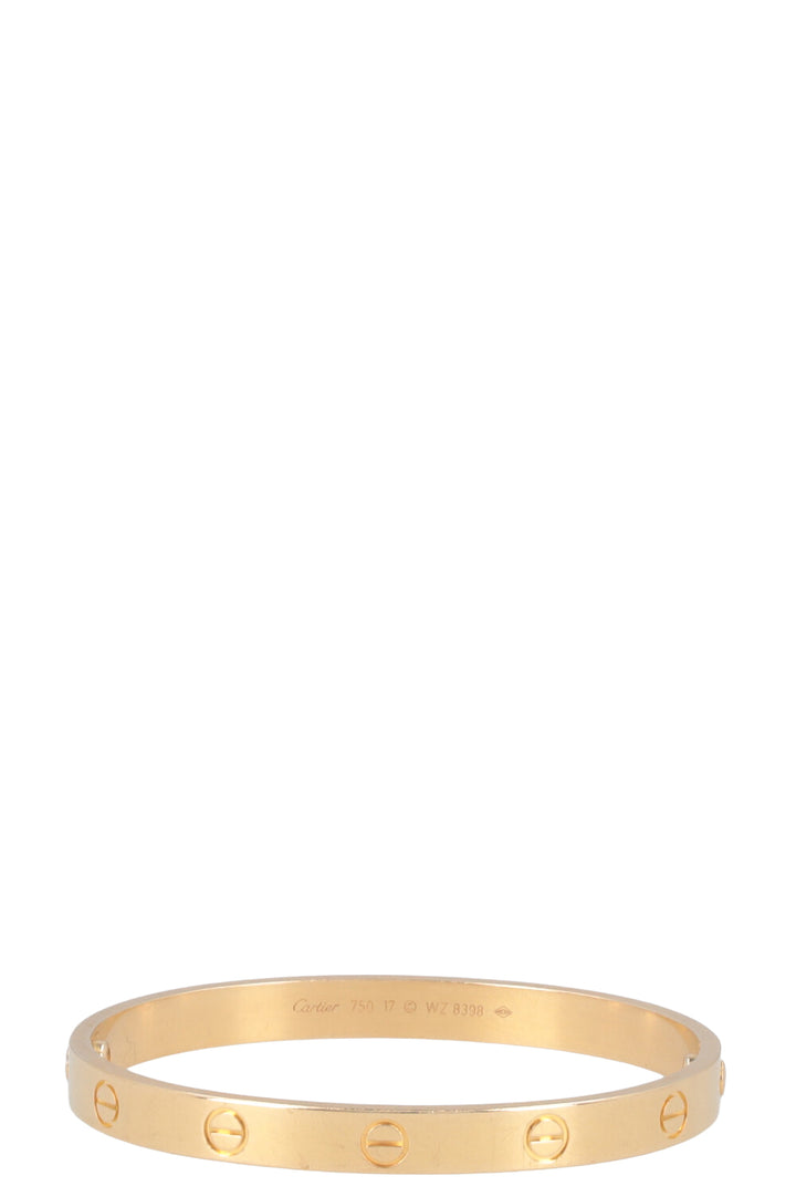 CARTIER Classic Love Bracelet 18k Yellow Gold