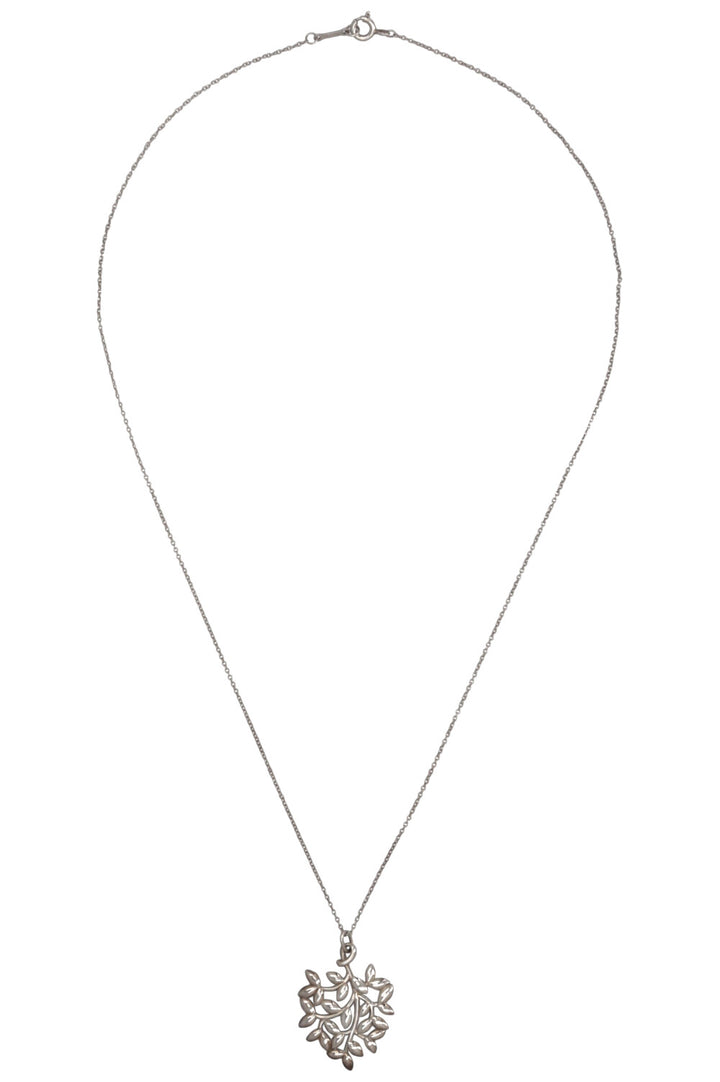 TIFFANY&CO. Olive Leaf Paloma Picasso Necklace Sterling Silver