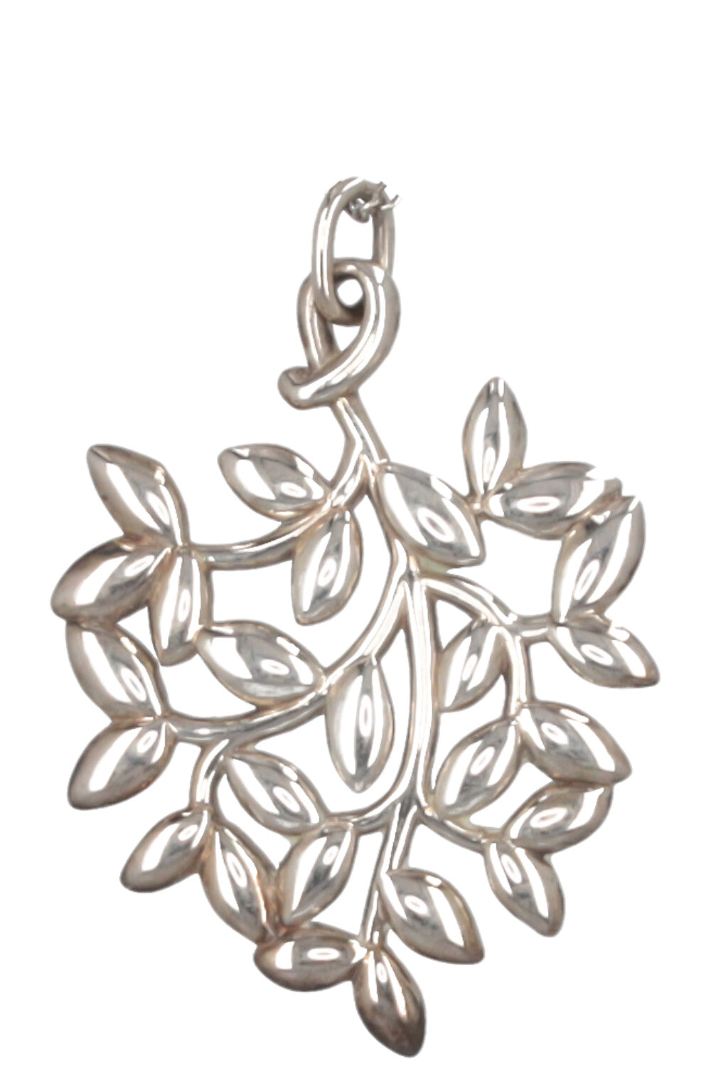 TIFFANY&CO. Olive Leaf Paloma Picasso Necklace Sterling Silver