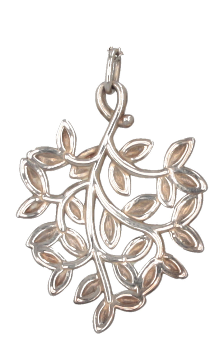 TIFFANY&CO. Olive Leaf Paloma Picasso Necklace Sterling Silver