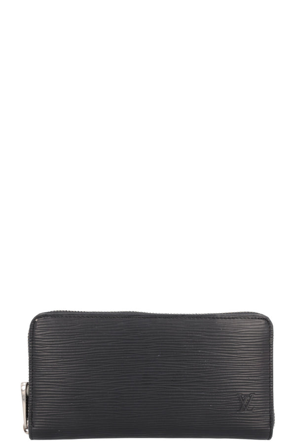 LOUIS VUITTON Zippy Wallet Epi Black