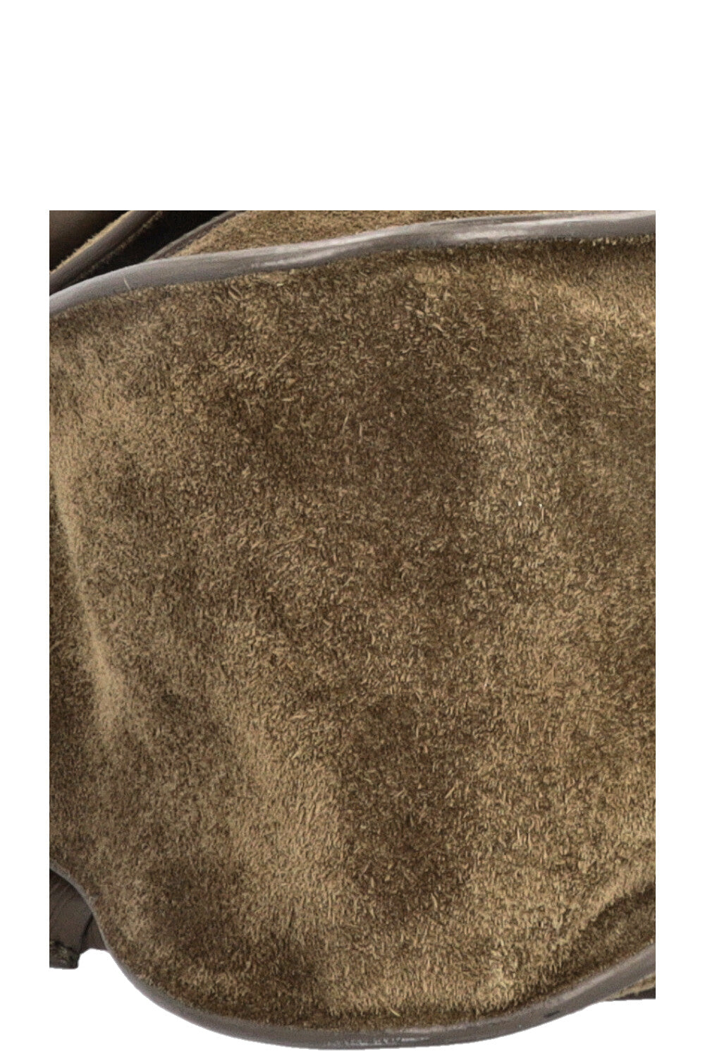 CHLOÉ Marcie Handbag Suede Olive