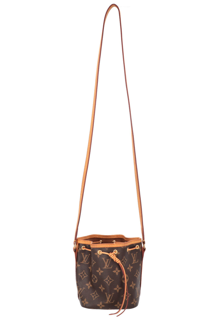 LOUIS VUITTON Nano Sac Noe MNG Canvas