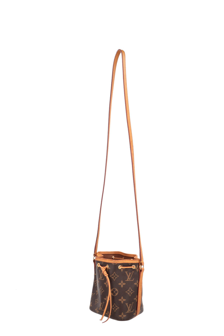LOUIS VUITTON Nano Sac Noe MNG Canvas