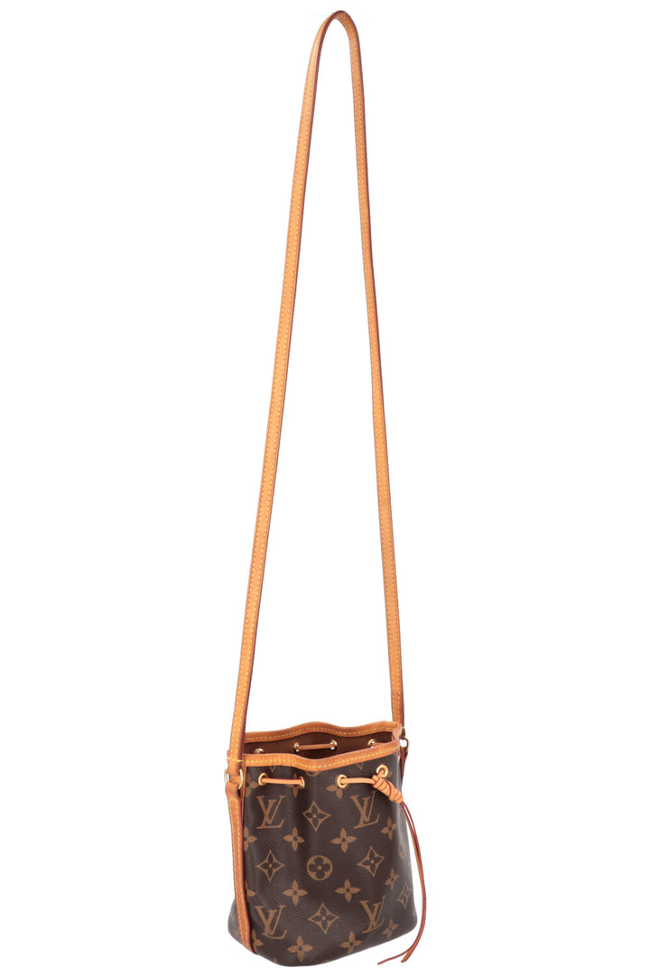 LOUIS VUITTON Nano Sac Noe MNG Canvas