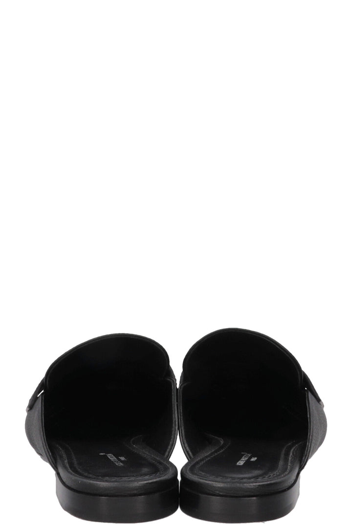 LOUIS VUITTON Mare Loafers Leather Black