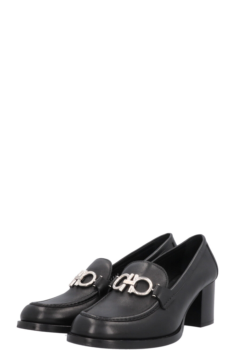 SALVATORE FERRAGAMO Gancini Heels Black