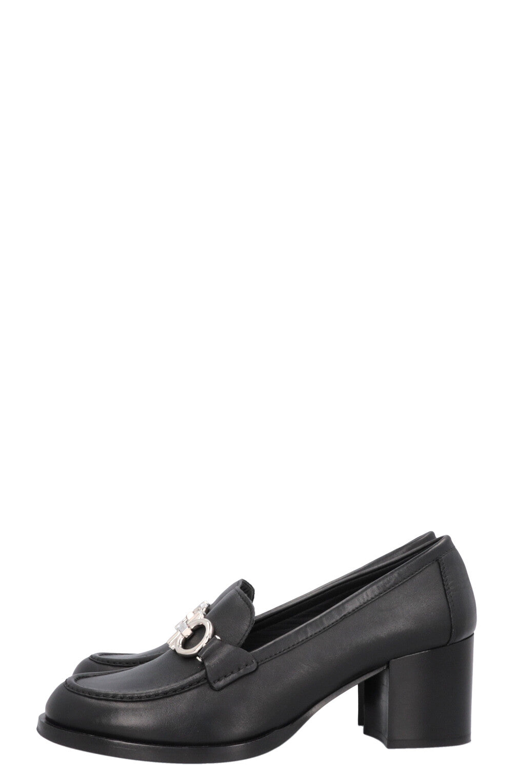 SALVATORE FERRAGAMO Gancini Heels Black