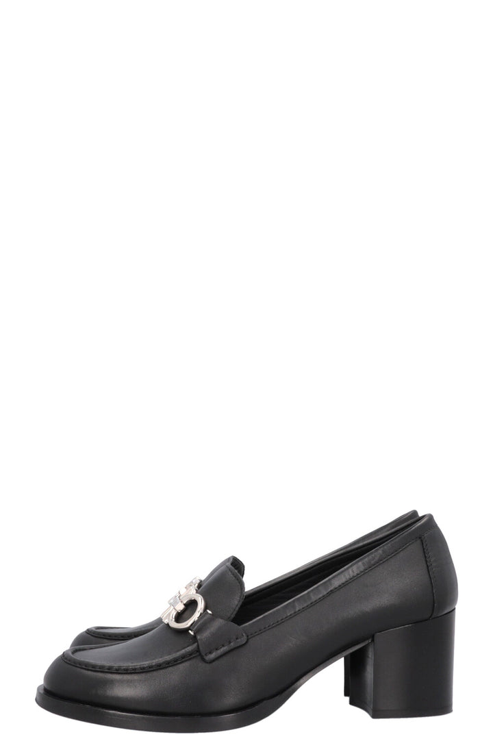 SALVATORE FERRAGAMO Gancini Heels Black