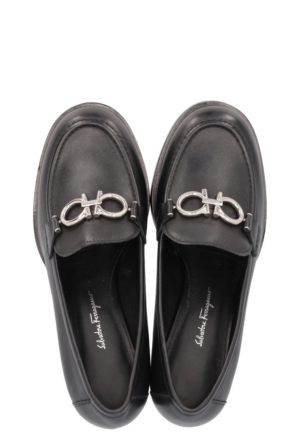 SALVATORE FERRAGAMO Gancini Heels Black