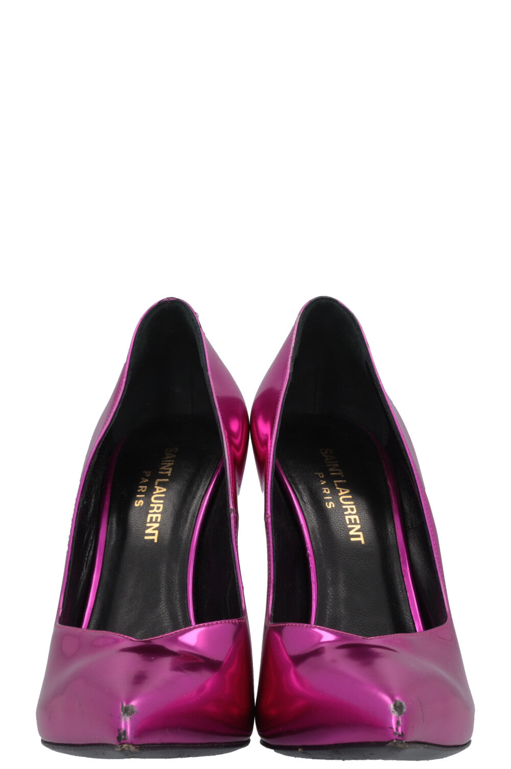SAINT LAURENT Heels Metallic Pink