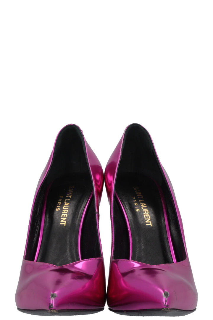 SAINT LAURENT Heels Metallic Pink