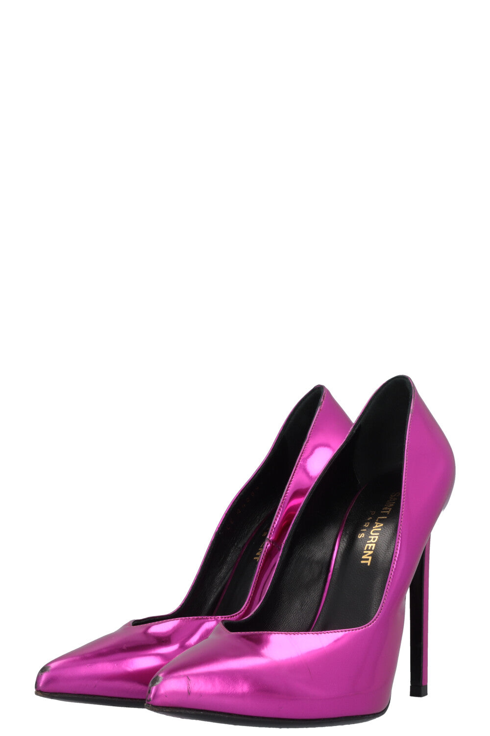SAINT LAURENT Heels Metallic Pink