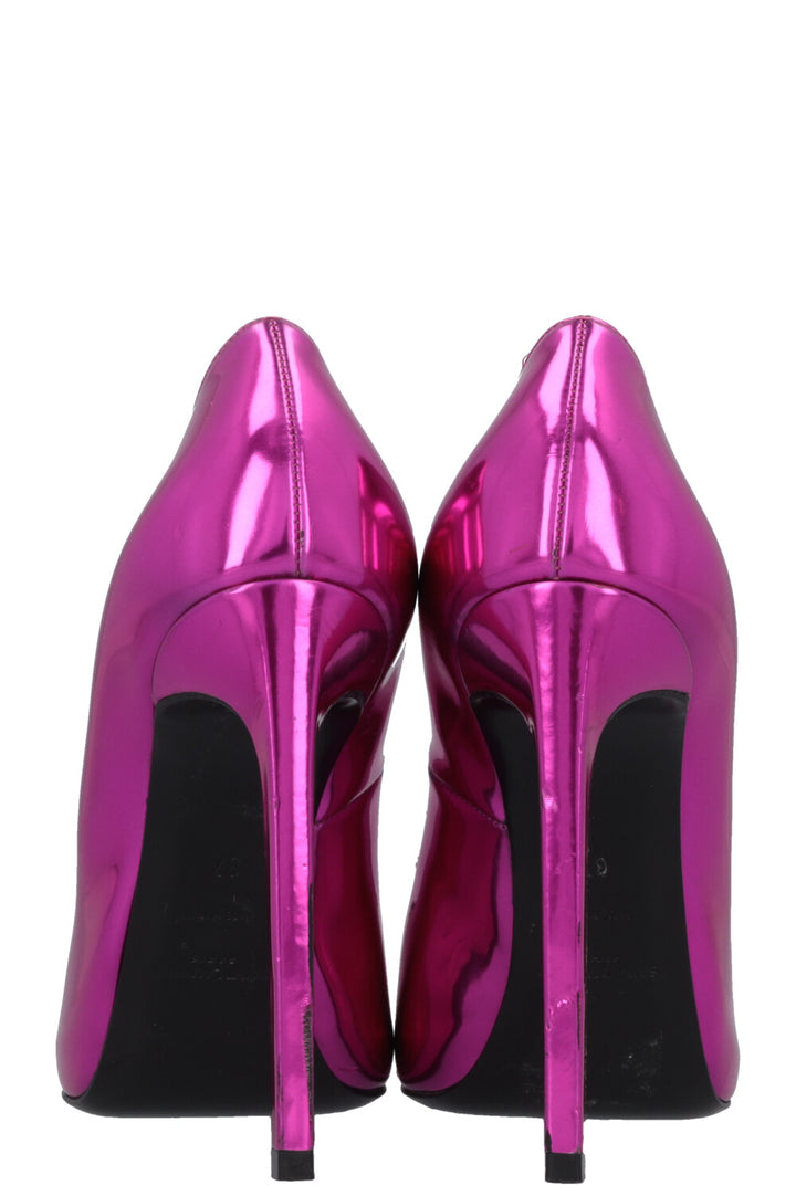 SAINT LAURENT Heels Metallic Pink