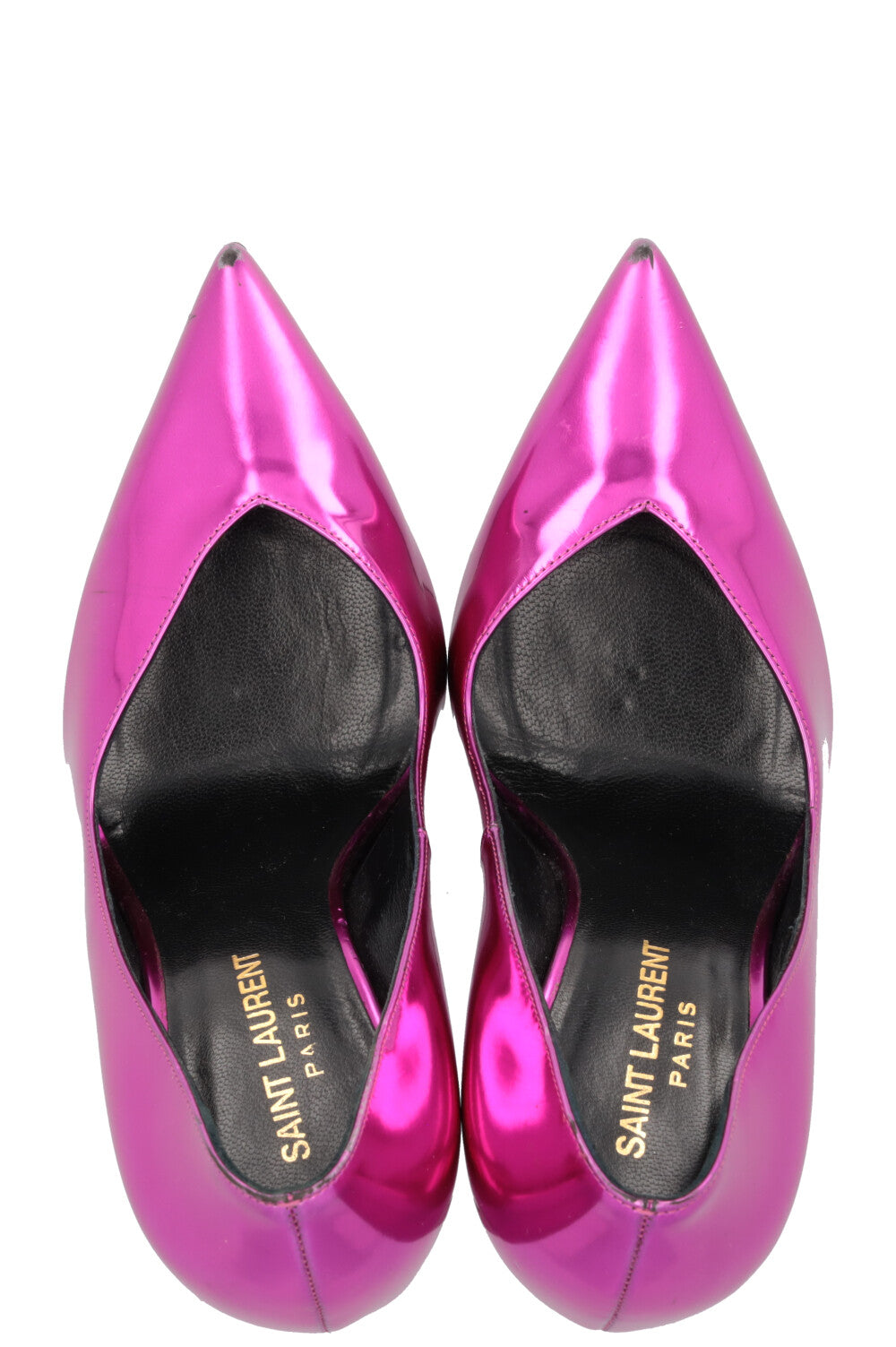 SAINT LAURENT Heels Metallic Pink