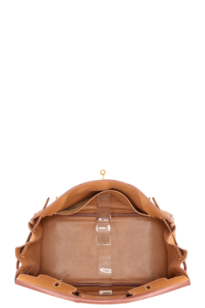 HERMÈS Birkin 35 Vache Ardenne Sesame