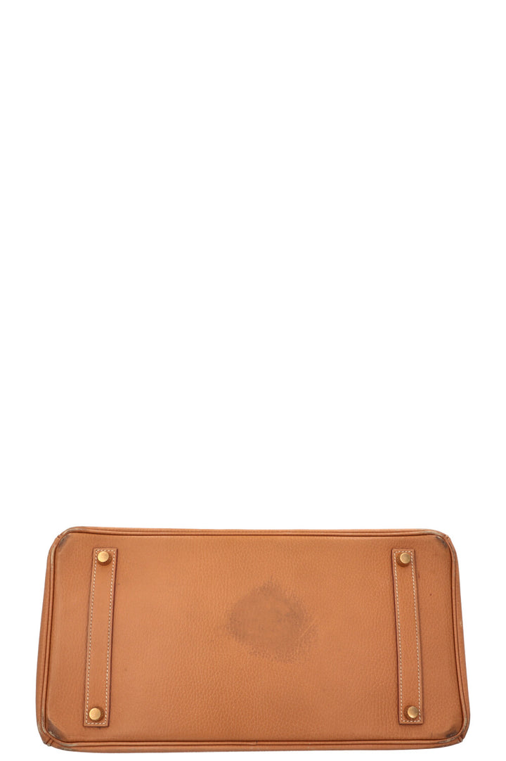 HERMÈS Birkin 35 Vache Ardenne Sesame