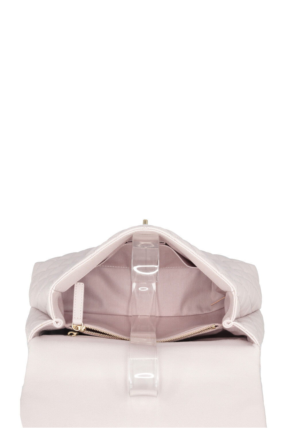 CHANEL Coco Handle Bag Caviar Lilac
