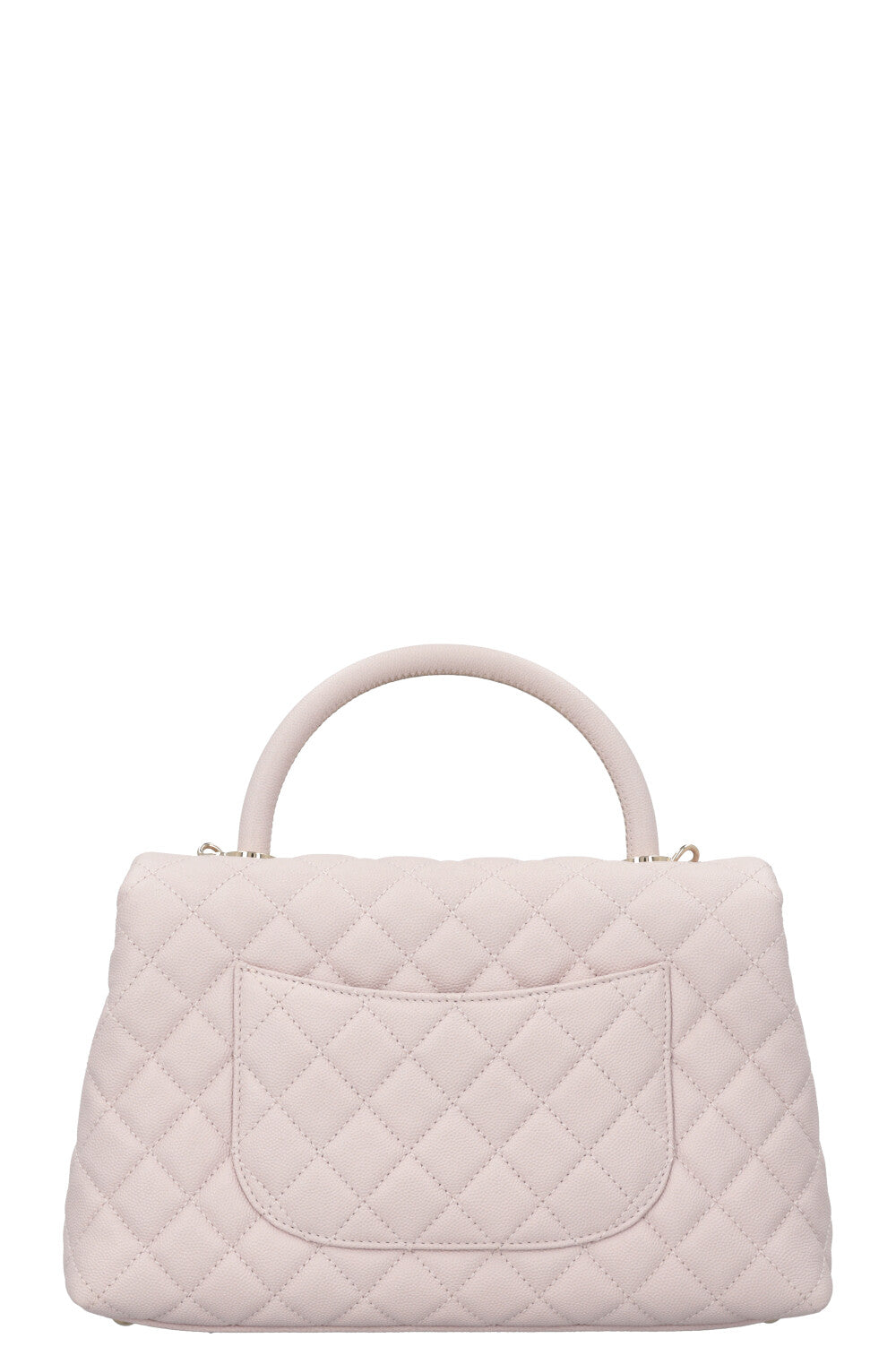 CHANEL Coco Handle Bag Caviar Lilac