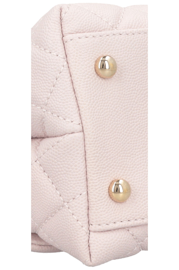 CHANEL Coco Handle Bag Caviar Lilac