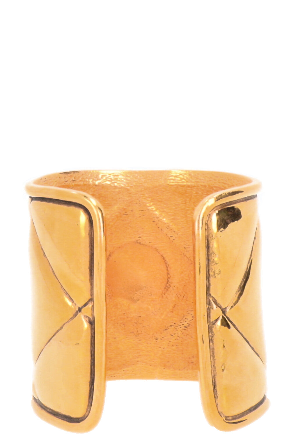 CHANEL CC Vintage Cuff Gold
