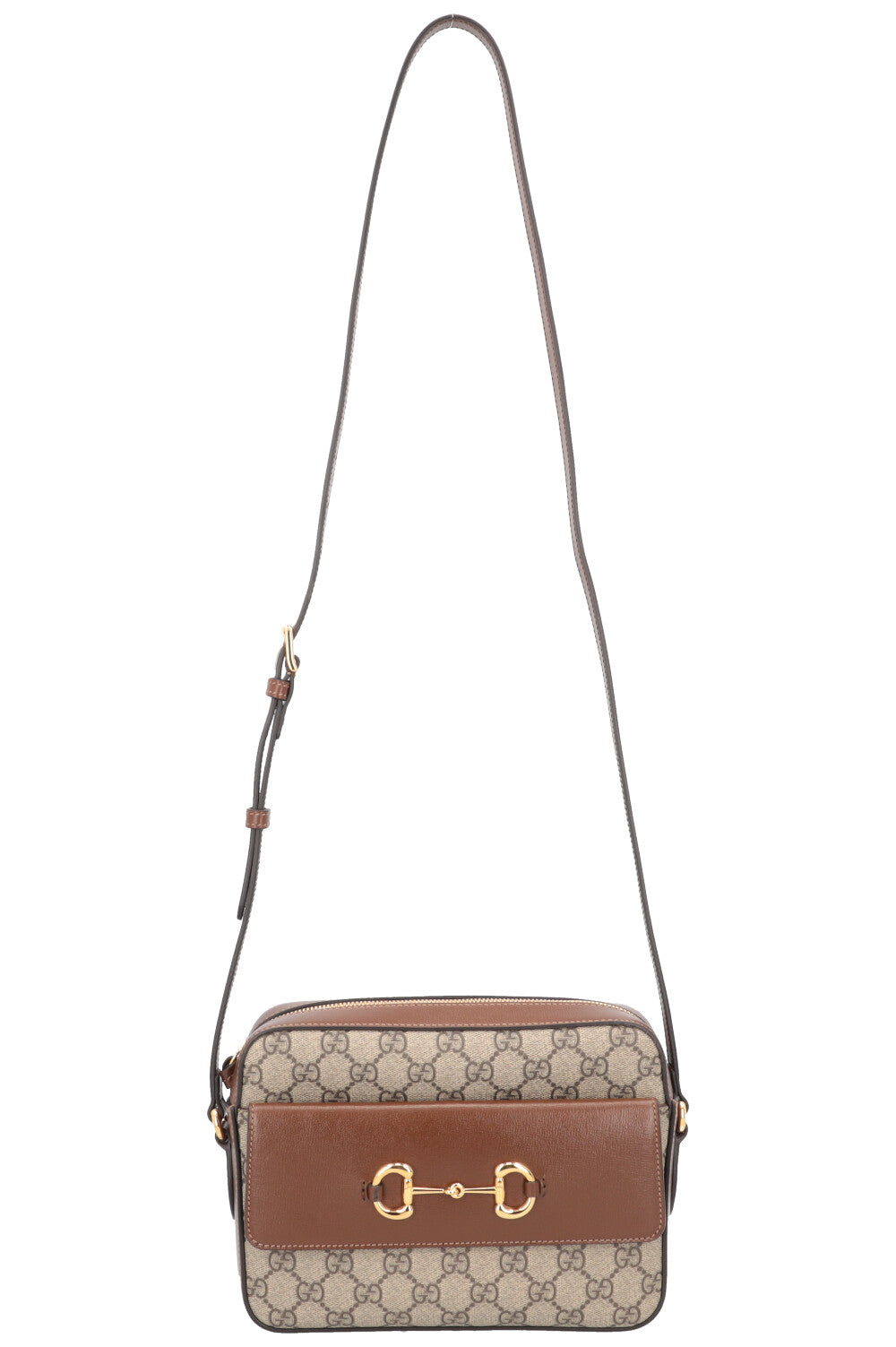 GUCCI Horsebit 1955 Small Shoulder Bag Supreme Canvas