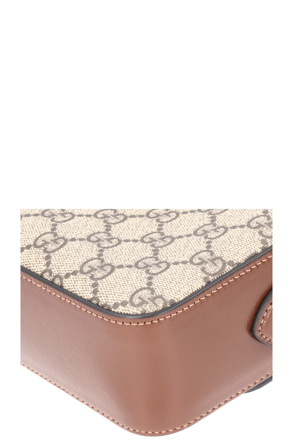 GUCCI Horsebit 1955 Small Shoulder Bag Supreme Canvas