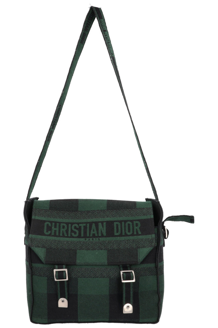 CHRISTIAN DIOR Diorcamp Messenger Bag Green