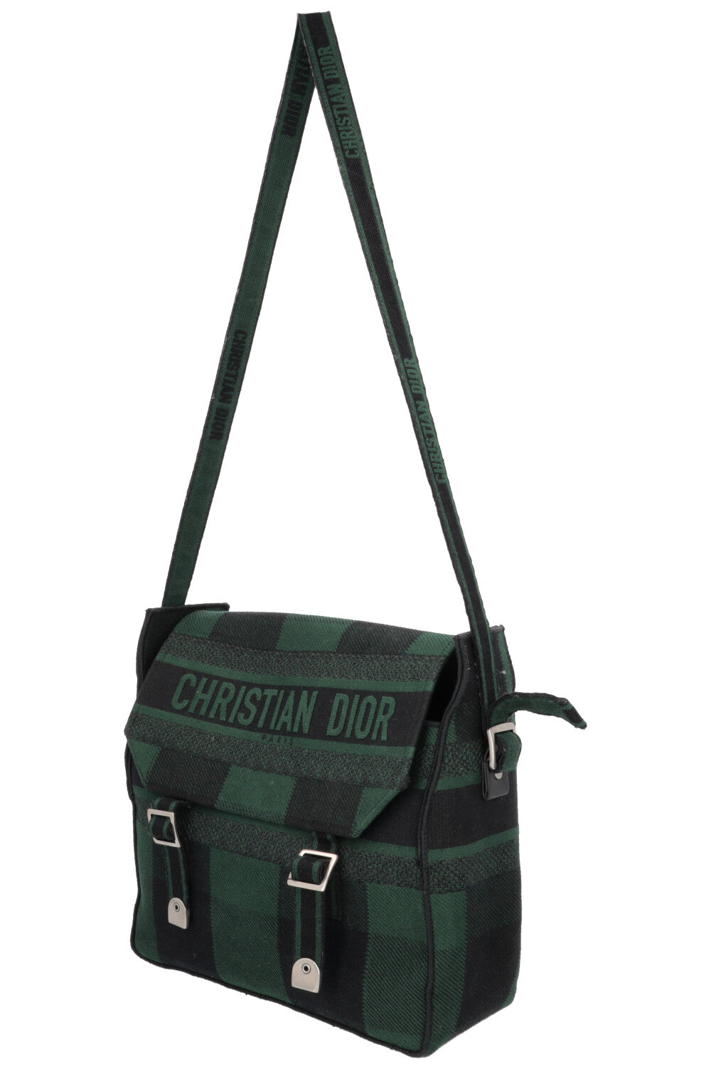 CHRISTIAN DIOR Diorcamp Messenger Bag Green