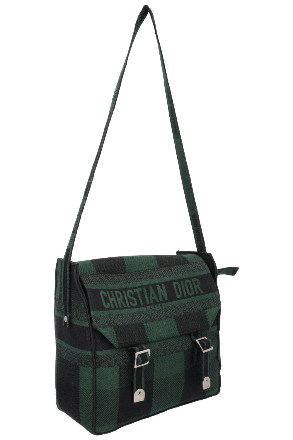 CHRISTIAN DIOR Diorcamp Messenger Bag Green