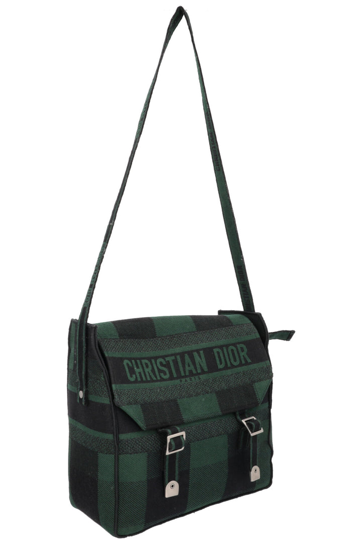 CHRISTIAN DIOR Diorcamp Messenger Bag Green
