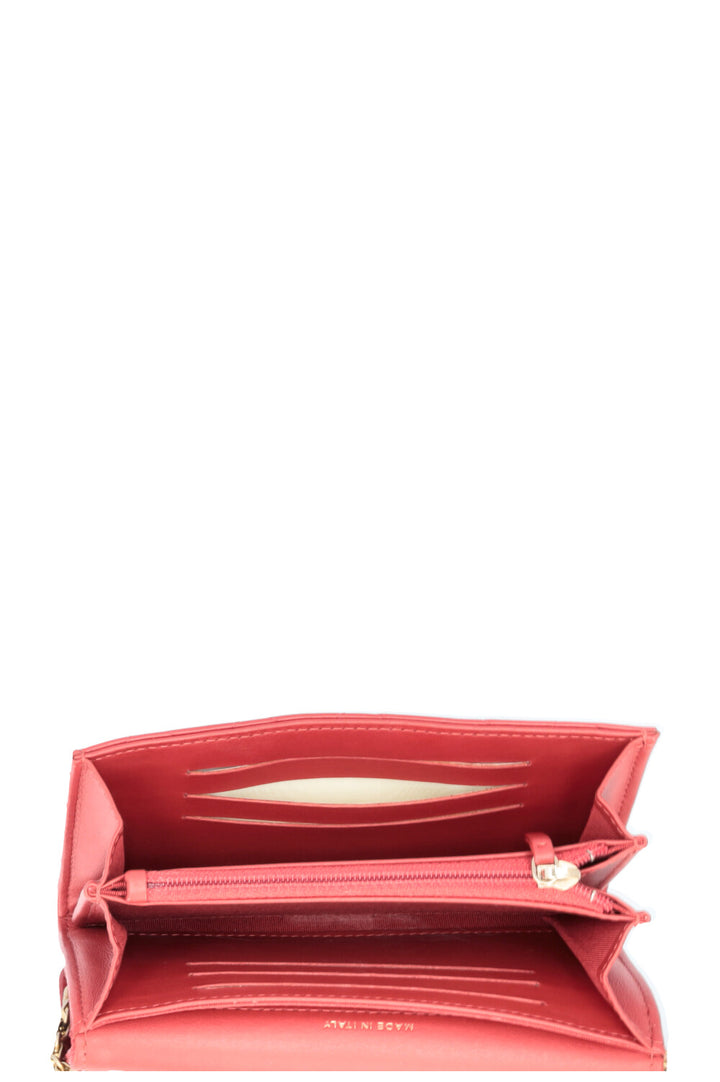 CHANEL 2.55 WOC Leather Red