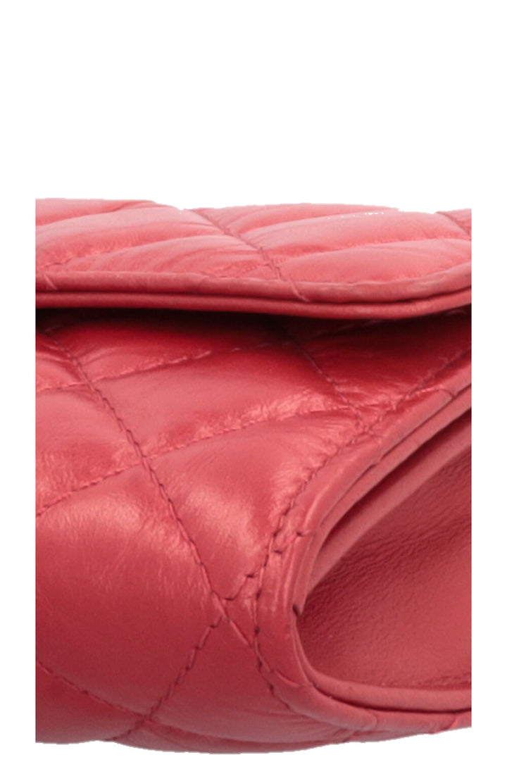 CHANEL 2.55 WOC Leather Red