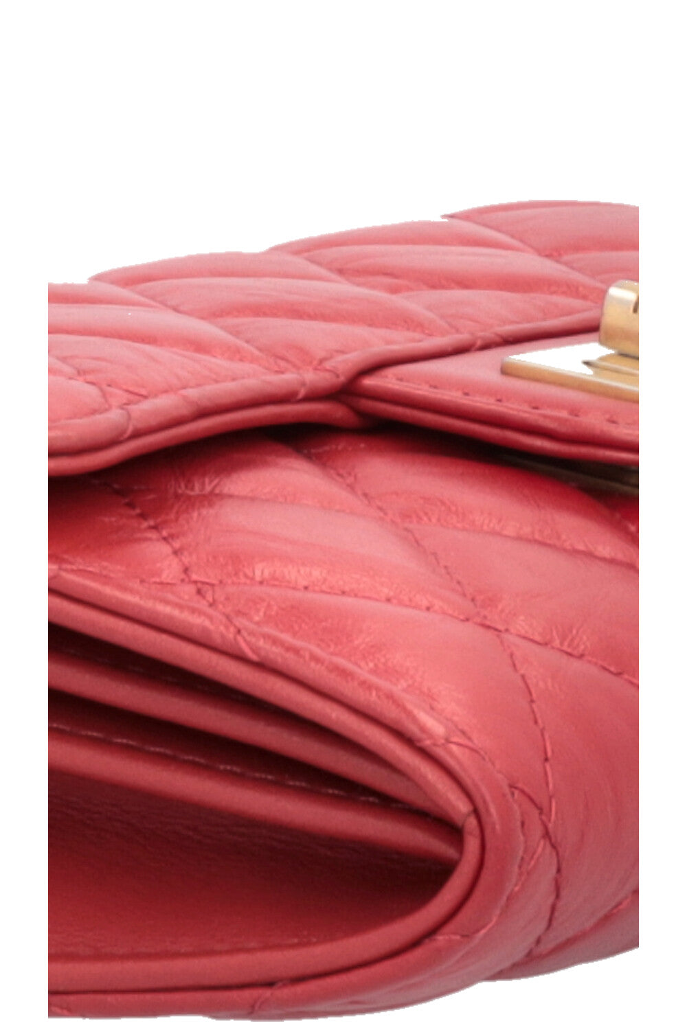 CHANEL 2.55 WOC Leather Red