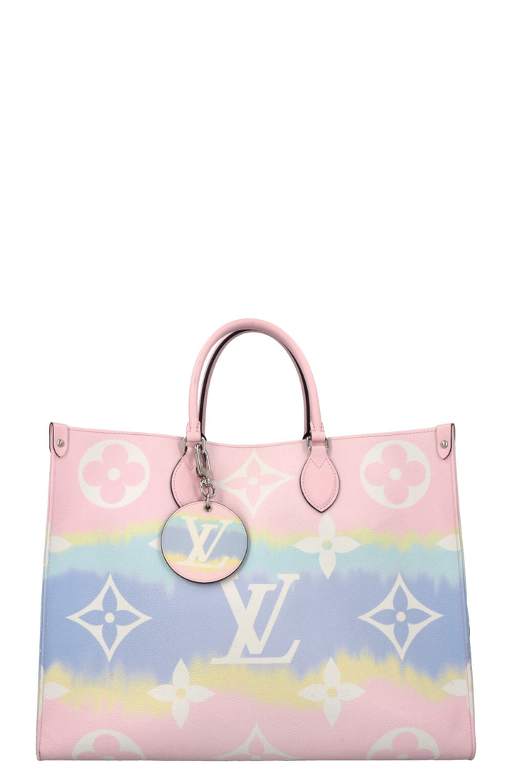 LOUIS VUITTON OnTheGo GM Escale Bubblegum Pink