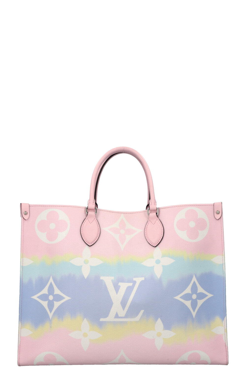 LOUIS VUITTON OnTheGo GM Escale Bubblegum Pink
