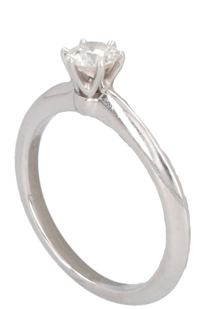 TIFFANY & CO. Solitaire Ring Platin Diamond