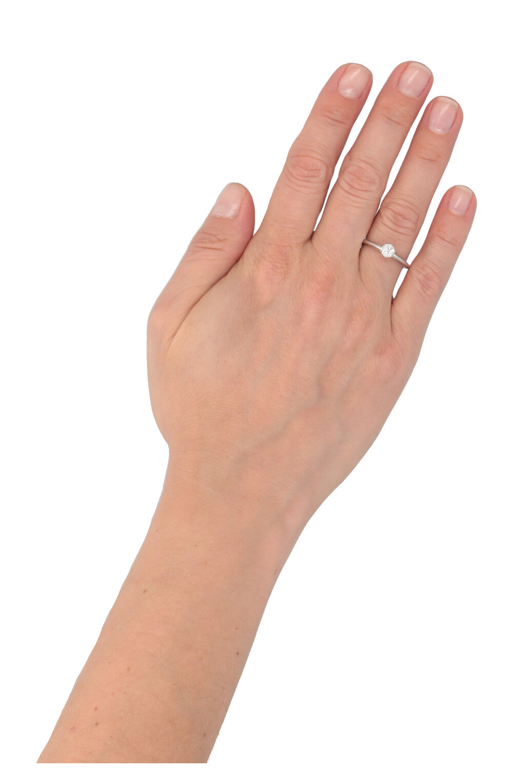 TIFFANY & CO. Solitaire Ring Platin Diamond