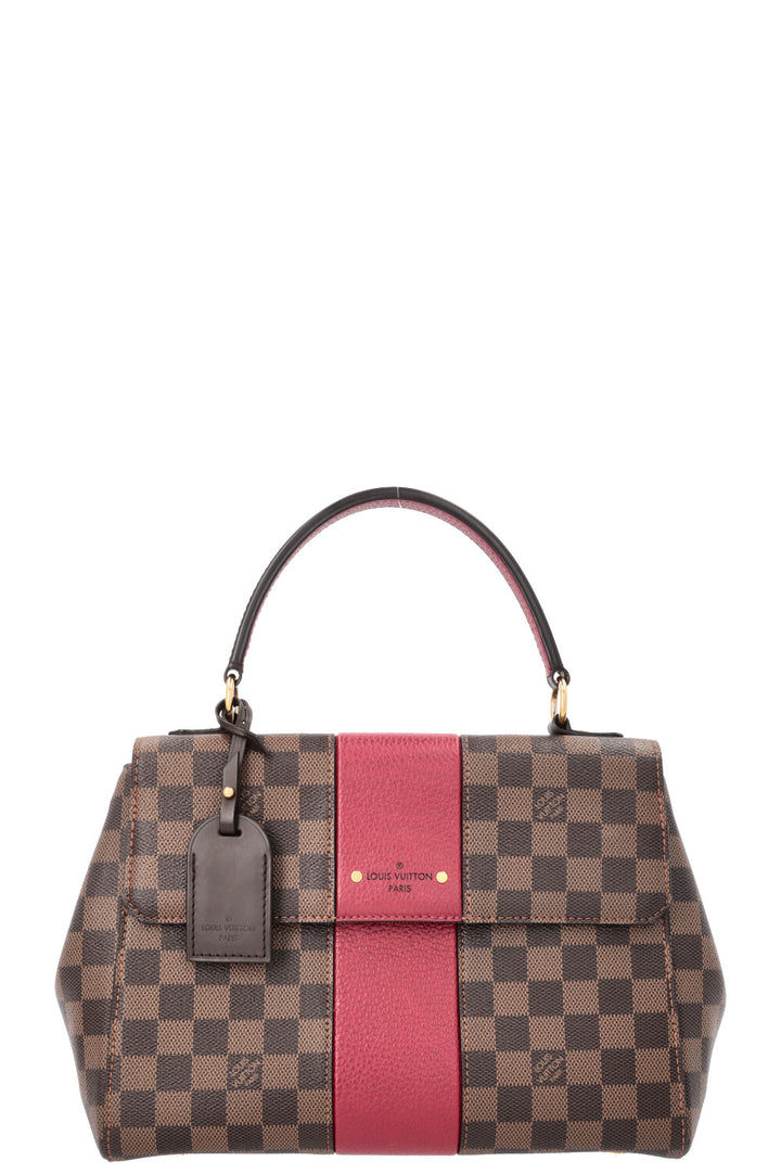 LOUIS VUITTON Bond Street MM Bag Damier Ebene Bordeaux