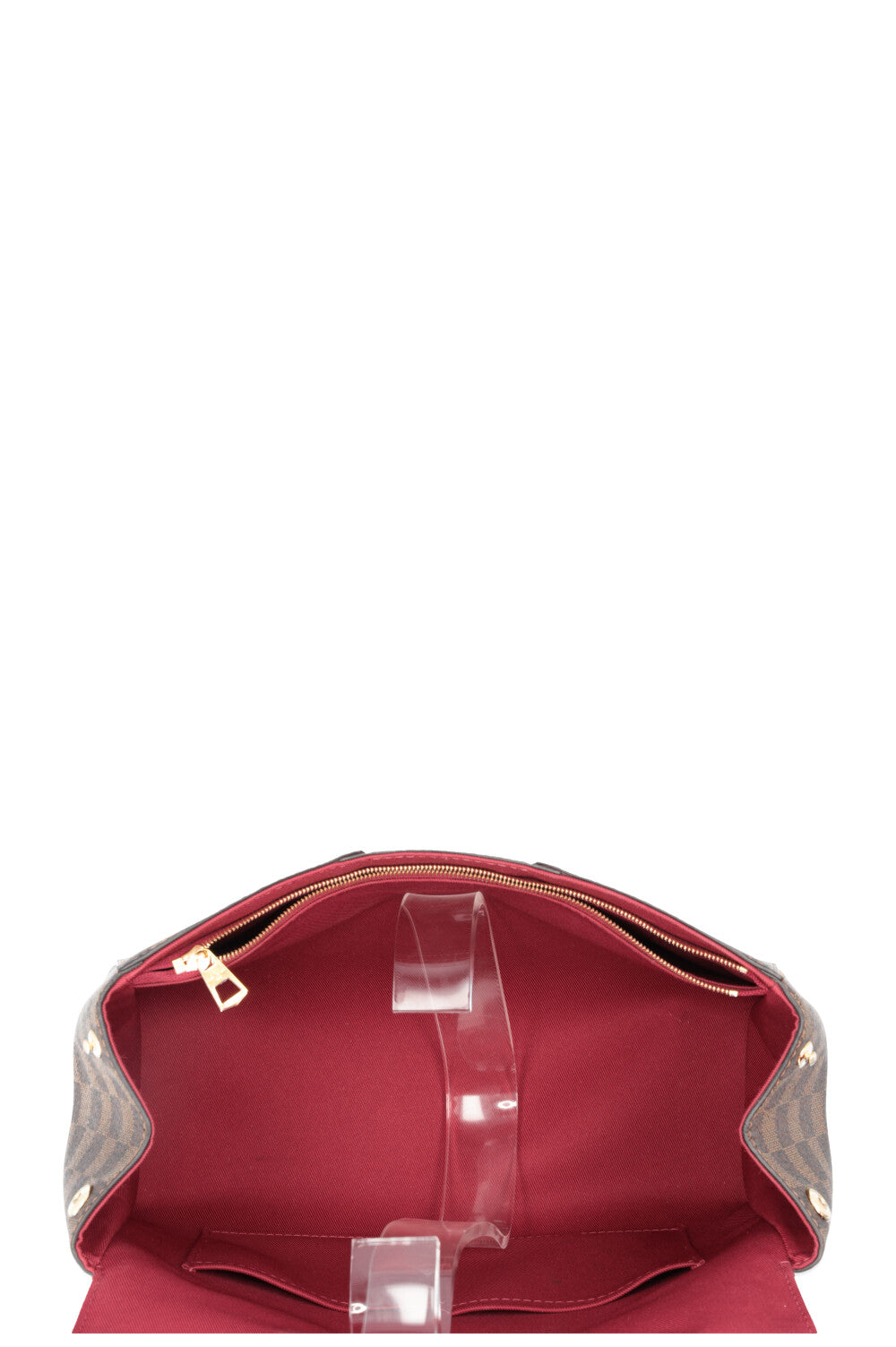 LOUIS VUITTON Bond Street MM Bag Damier Ebene Bordeaux