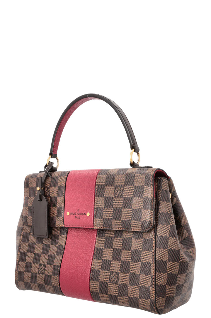 LOUIS VUITTON Bond Street MM Bag Damier Ebene Bordeaux