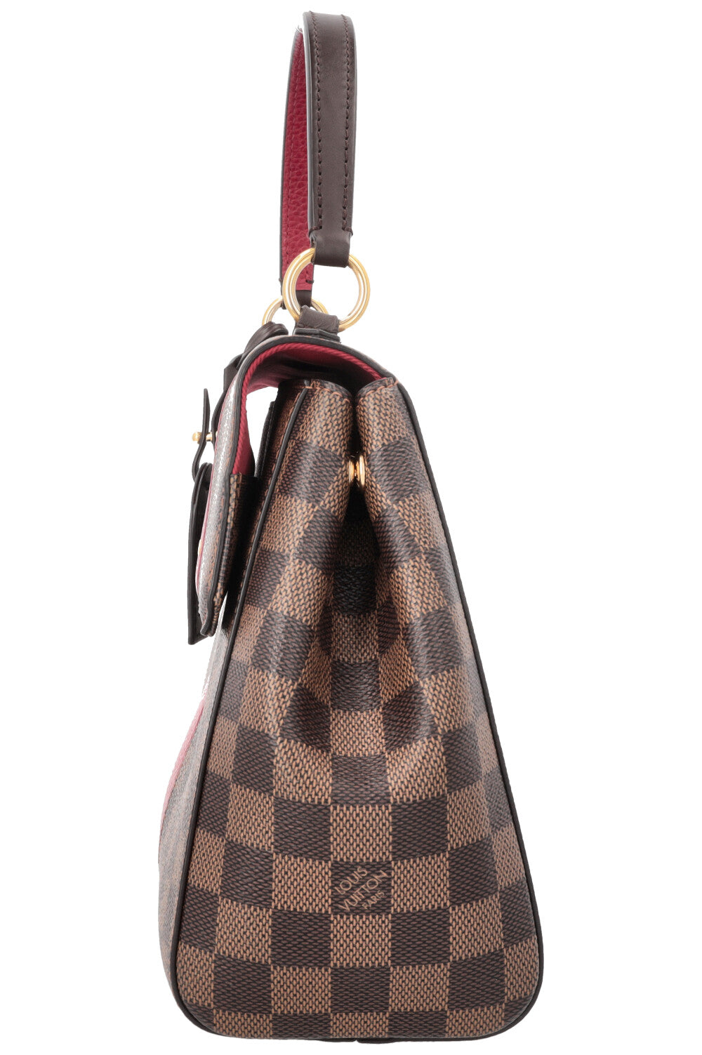 LOUIS VUITTON Bond Street MM Bag Damier Ebene Bordeaux