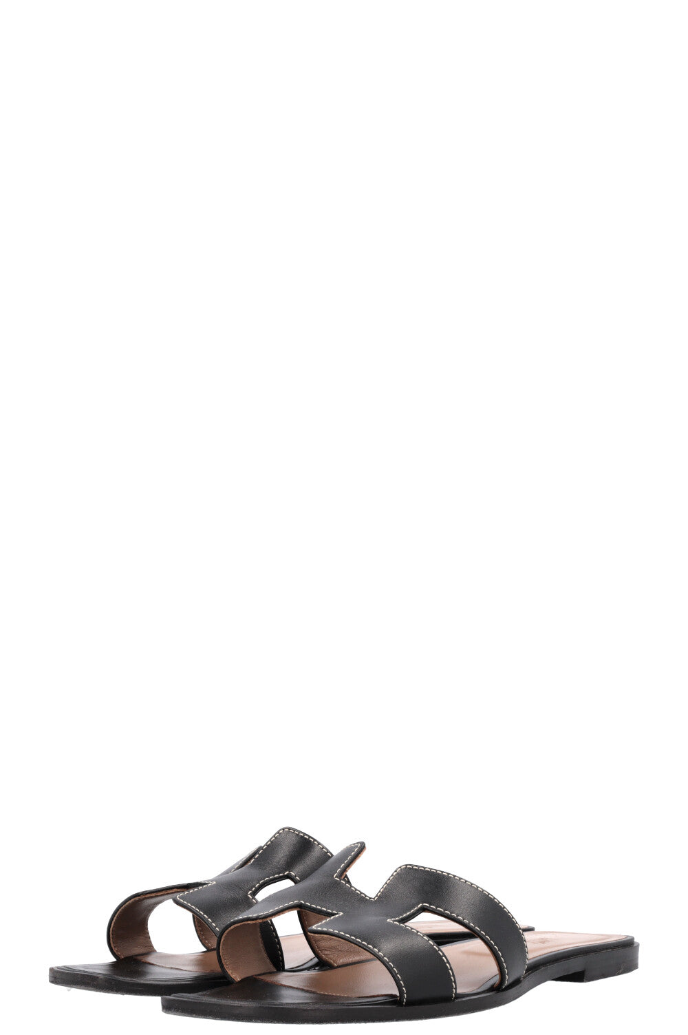 HERMÈS Oran Flats Black