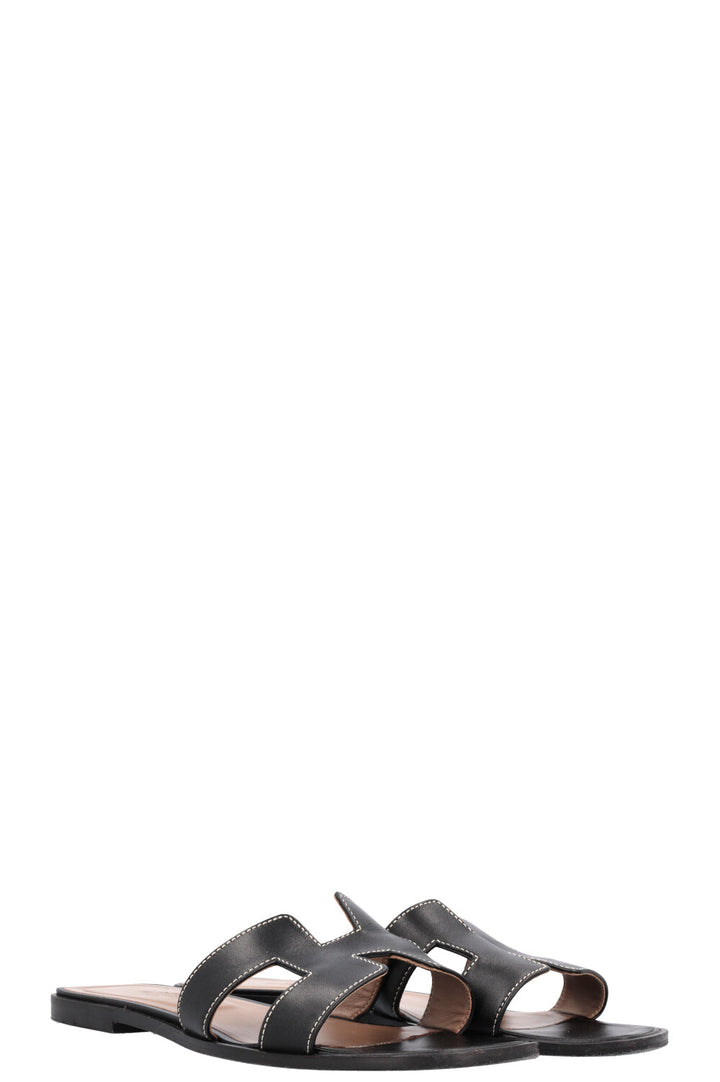 HERMÈS Oran Flats Black